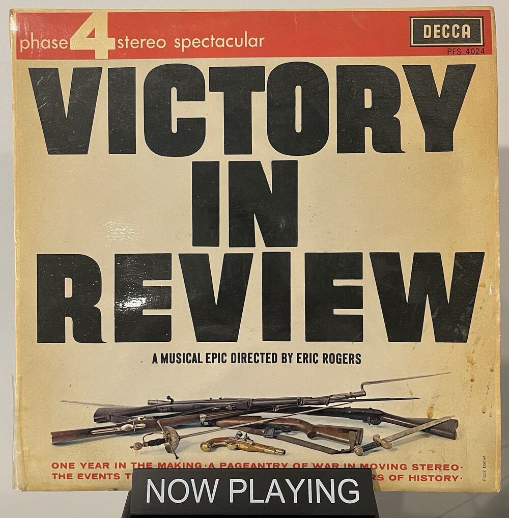 Eric Rogers VICTORY IN REVIEW Epic Classical Military Musical LP Pageantry • War